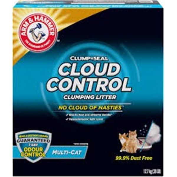 28LBS ARM & HAMMER CLOUD CONTROL CAT LITTER