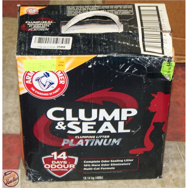 40LBS ARM & HAMMER CLUMP & SEAL PLATINUM