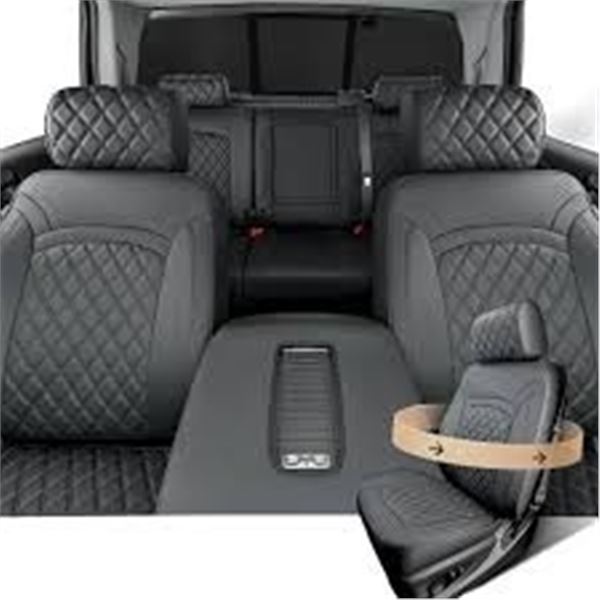 BRAND NEW CUSTOM LEATHER SEAT COVERS FOR SILVERAL