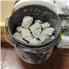 Image 1 : 37LBS BASALT ROCK SAUNA STONES