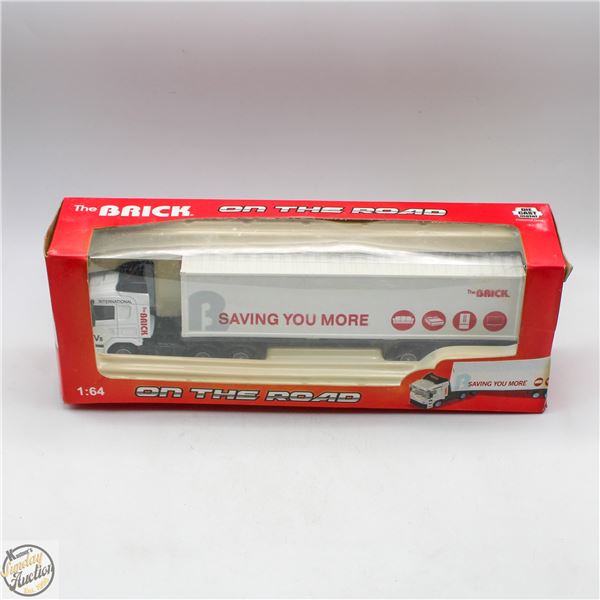 NEW THE BRICK ON THE ROAD 1:64 TRUCK MODEL