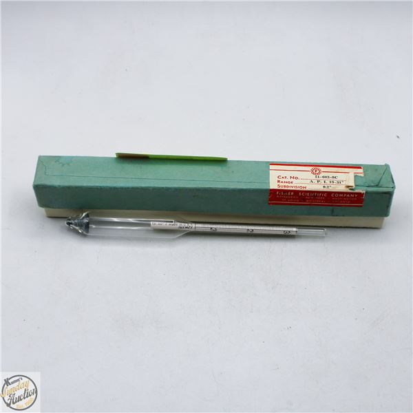 VTG FISCHER 11-603-8CAPI HYDROMETER, 19-31 API