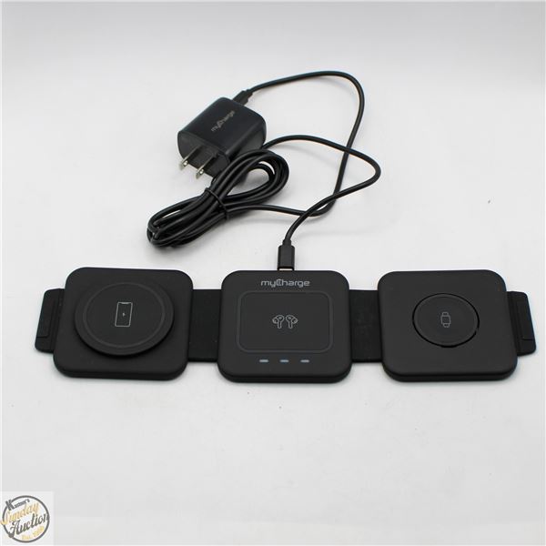 MY CHARGE 3 IN 1 FOLDING WIRELESS CHARGING PAD