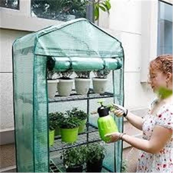 NEWLY ASSEMBLED WORTH MINI GREENHOUSE 5 TIERS