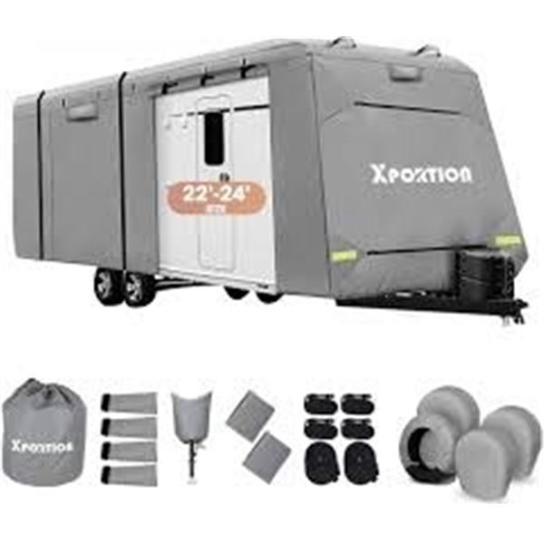 NEW W/BOX XPORTION TRAILER CAMPER COVER 22-24FT
