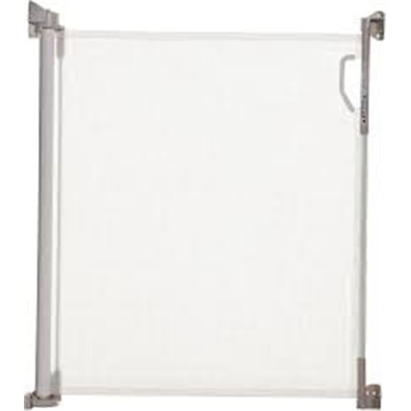 NEW DREAMBABY RETRACTABLE GATE WHITE 55"