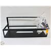 Image 1 : NEWLY ASSEMBLED BLACK WALL SHELF
