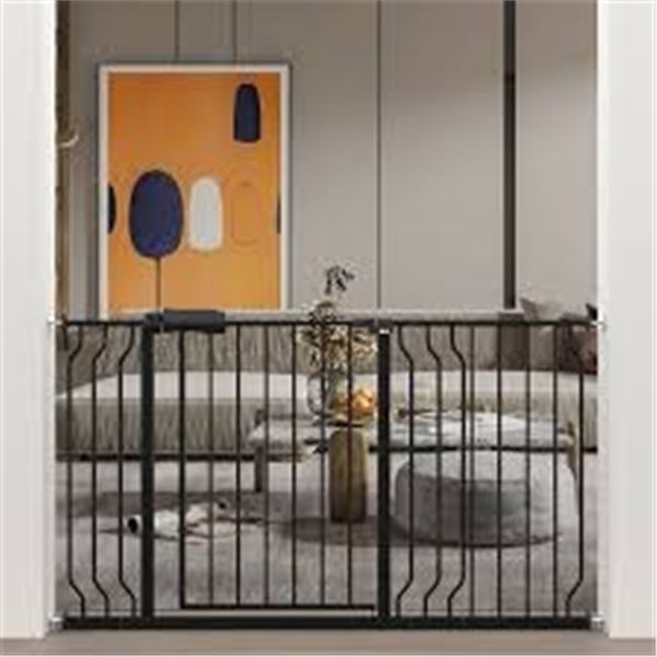 NEW XIFAMNIY EXTRA WIDE PRESSURE GATE BLACK 53-57"