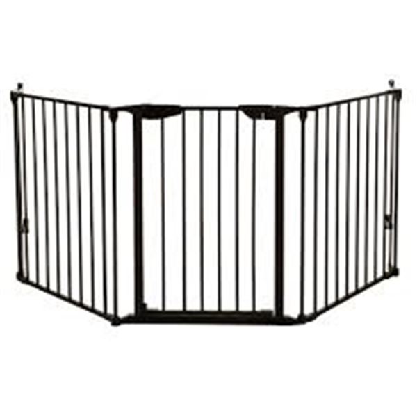 NEW DREAMBABY NEWPORT BLACK BABYGATE 33.5-79"