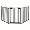 Image 1 : NEW DREAMBABY NEWPORT BLACK BABYGATE 33.5-79"