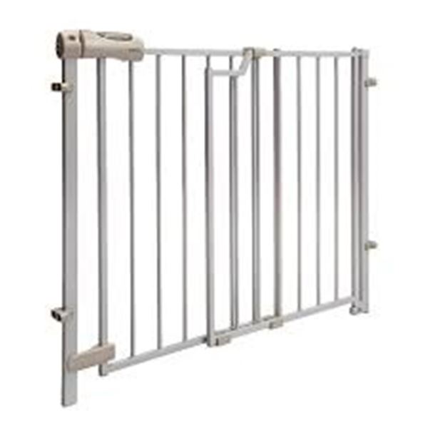 NEW W BOX EVENFLO 29-42" METAL GATE 30" HEIGHT