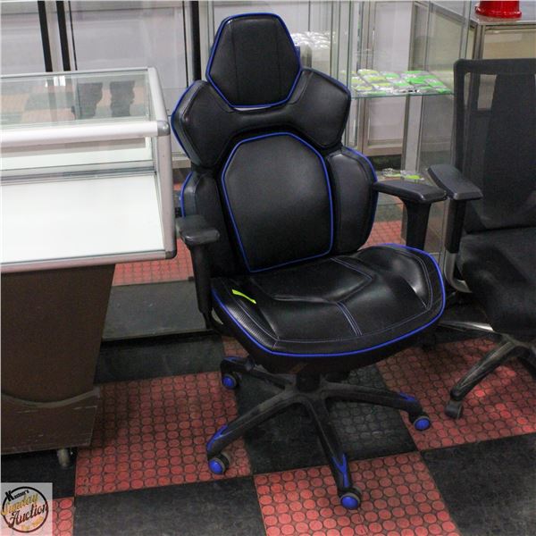 BLUE 3D GAMING CHAIR