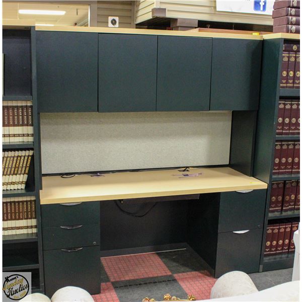 OFFICE BOOKSHELVES H72XW35.5 5 MOVABLE SHELVES