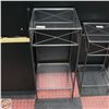 Image 1 : METAL WITH GLASSTOP DISPLAY STAND (PLINTH)