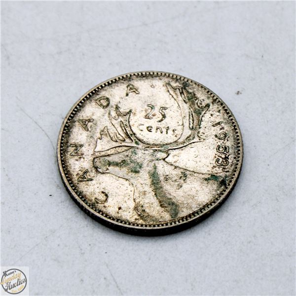 1953 CANADA SILVER QUARTER