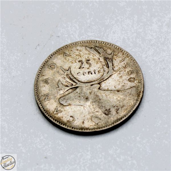 1950 CANADA SILVER QUARTER