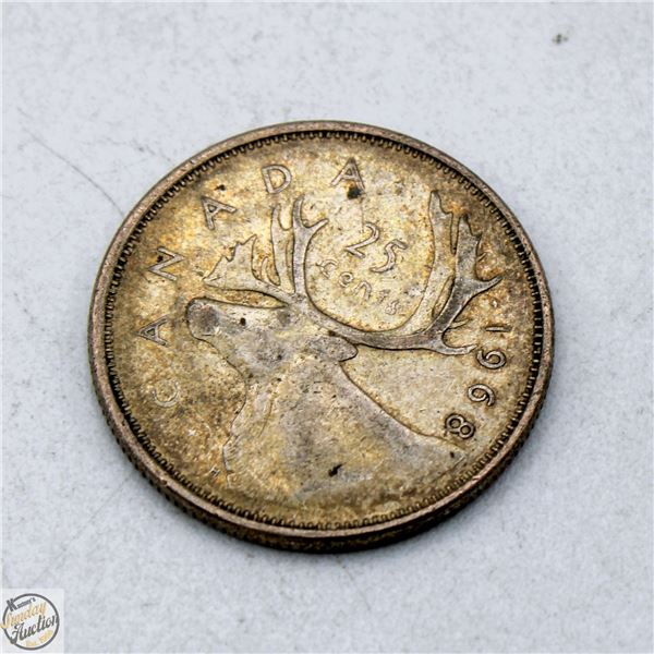 1968 CANADA SILVER QUARTER