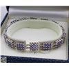 Image 2 : APPRAISED IN 2016 STAMPED 925 SILVER TANZANITE
