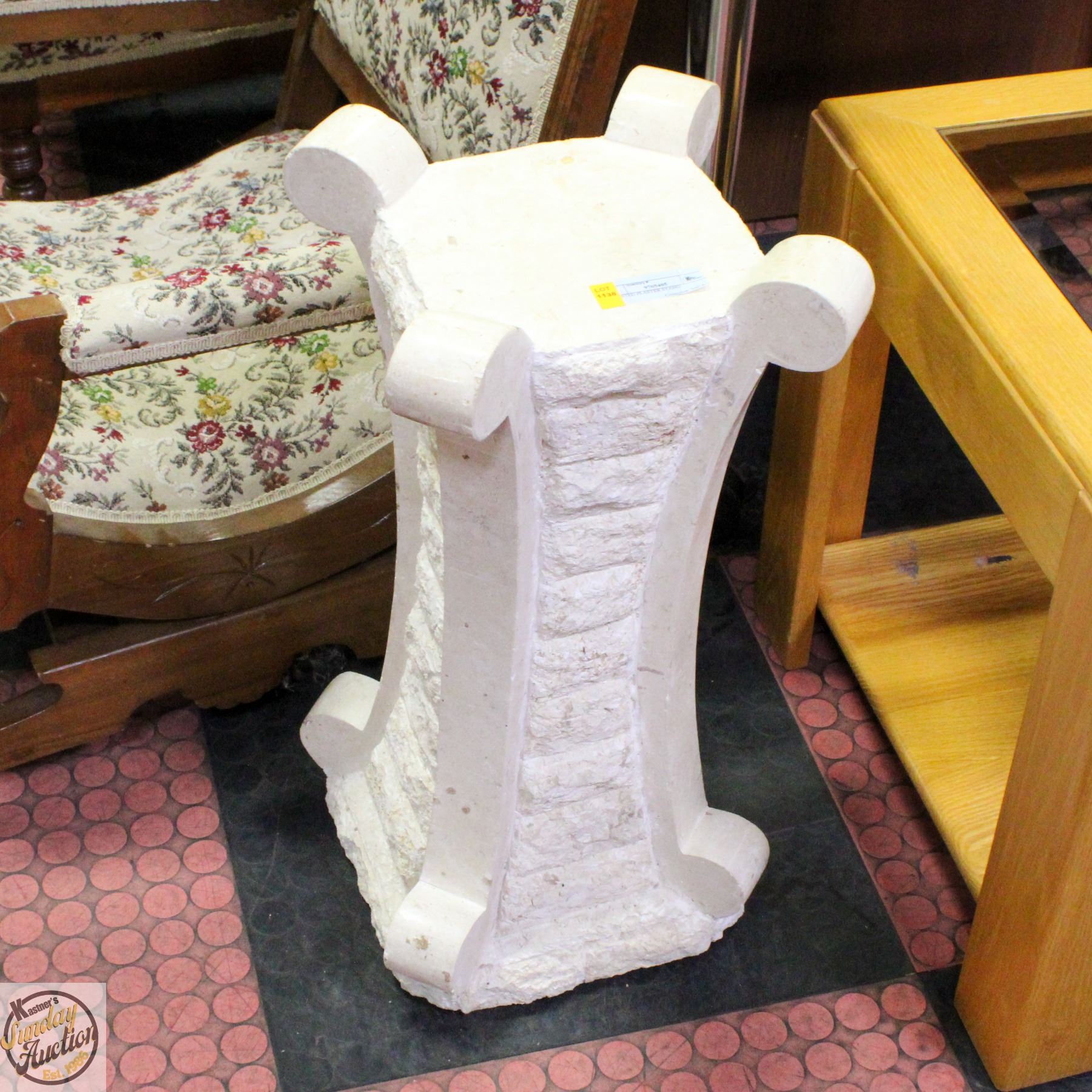 Plaster Stand PAINTED PLASTER STAND