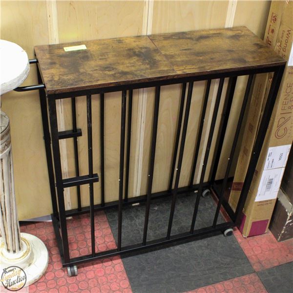 ART CANVAS STORAGE RACK WITH WHEELS