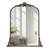Image 1 : BRAND NEW GROWSUN VINTAGE BLACK ARCHED MIRROR
