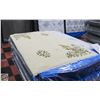Image 1 : WHITE FLORAL PINK BLUE BEIGE RUG- 74"X48"
