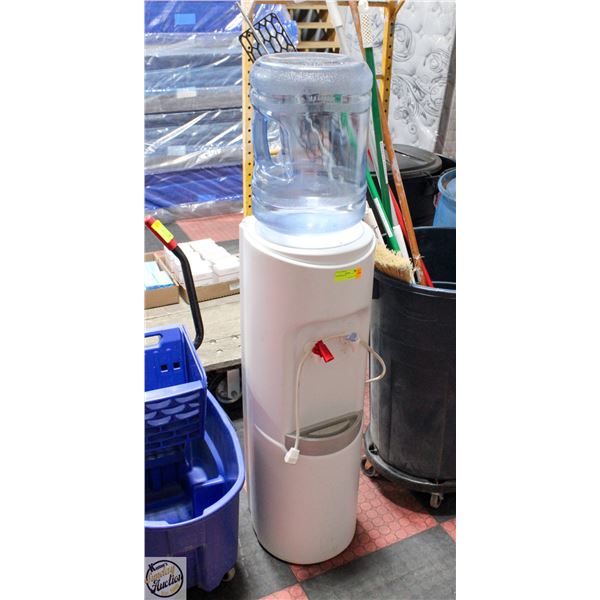 WATER COOLER DISPENSER W/EMPTY BOTTLE