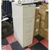 Image 1 : METAL FILE CABINET 4 DRAWERS 26.5" X 15" X  52"
