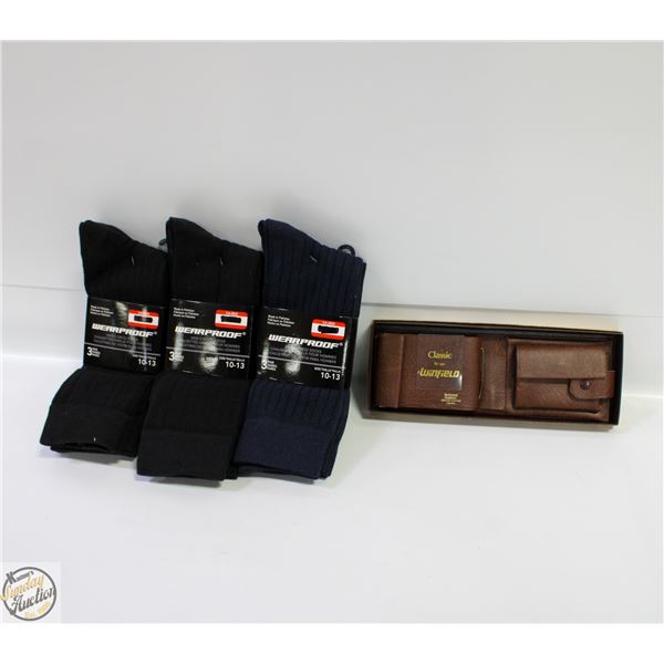 NEW 3 PAIR MEN'S DRESS SOCK'S