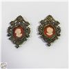 Image 1 : VINTAGE 2 FRAMED CAMEO OF
