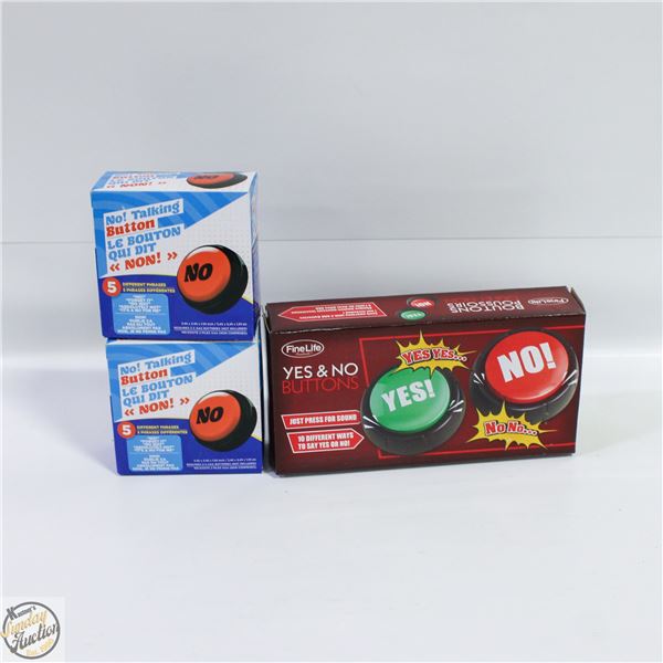 NEW 3 ITEMS FINELIFE BUTTONS