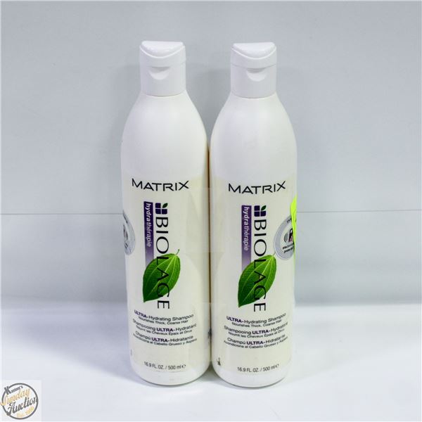 (2) MATRIX BIOLAGES ULTRA-HYDRATING SHAMPOO