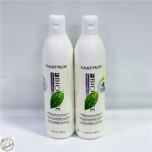 (2) MATRIX BIOLAGES ULTRA-HYDRATING SHAMPOO