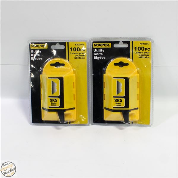 SHOPRO X2 UTILITY KNIFE BLADES