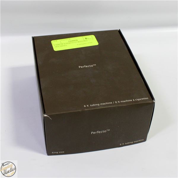 CASE OF 6 PERFECTO ROLLING MACHINES