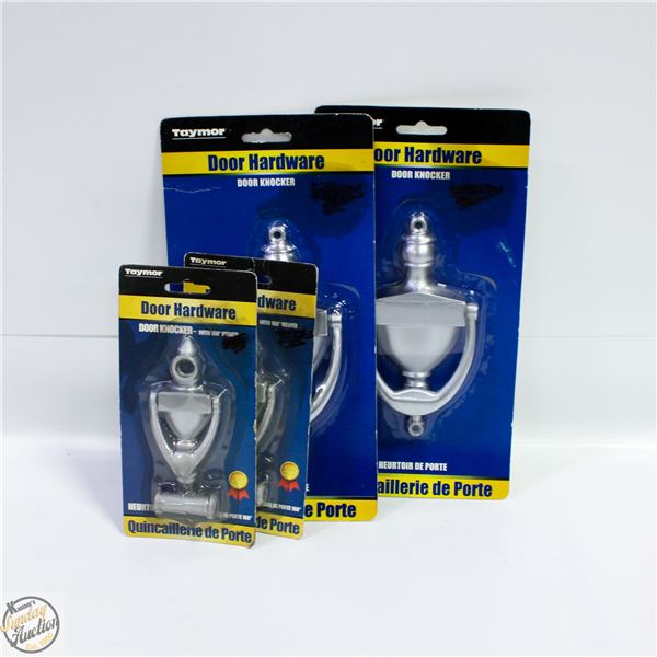 NEW 4 TAYMOR DOOR KNOCKERS