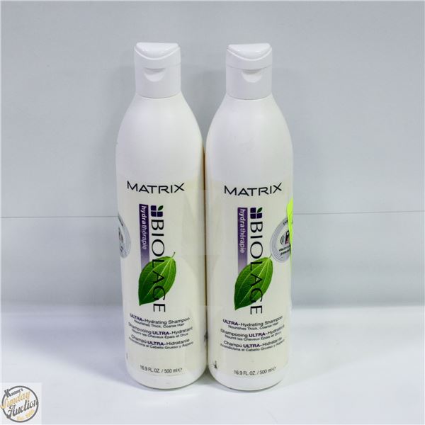 (2) MATRIX BIOLAGES ULTRA-HYDRATING SHAMPOO