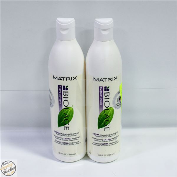 (2) MATRIX BIOLAGES ULTRA-HYDRATING SHAMPOO