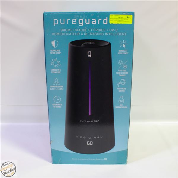 PUREGUARDIAN WARM & COOL MIST + UV-C HUMIDIFIER