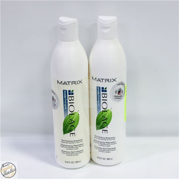 (2) MATRIX BIOLAGE SHAMPOO FOR NORMAL TO