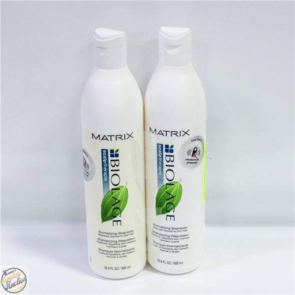 (2) MATRIX BIOLAGE SHAMPOO FOR NORMAL TO