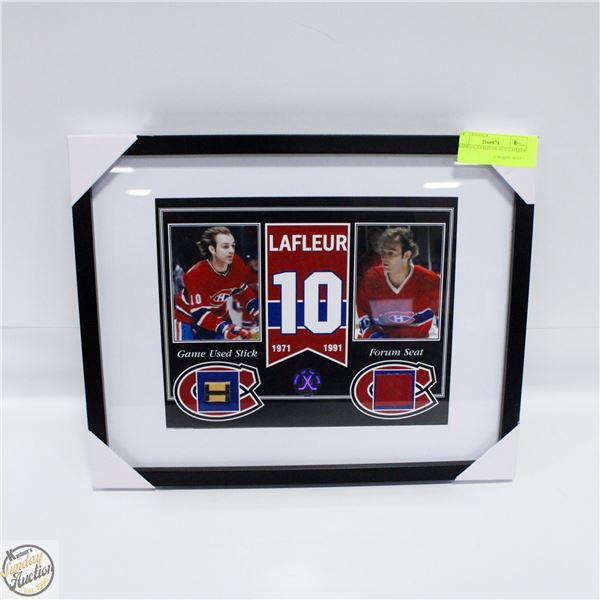 FRAMED CANADIENS' GUY LAFLEUR