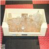 Image 1 : LOT OF VARIOUS VINTAGE CRYSTAL GLASS