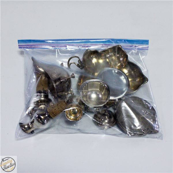 ASSORTED SILVER PLATED VINTAGE ITEMS
