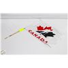 Image 1 : NEW FLAG CANADA HOCKEY WHITE