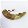 Image 1 : HAND CARVED BULL HORN WHISTLE