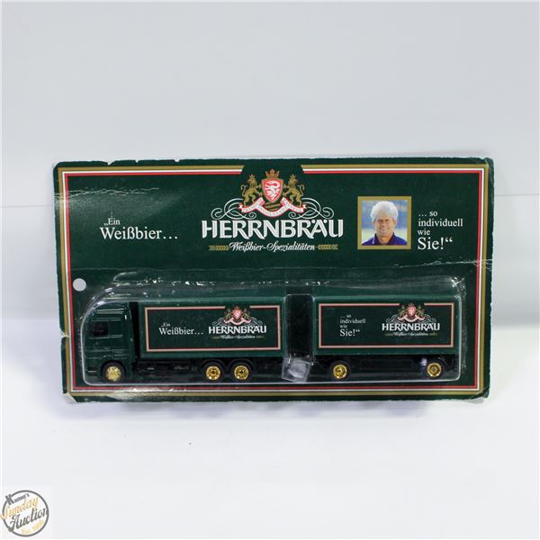 VINTAGE HERRNBRAU WHEAT BEER DIECAST