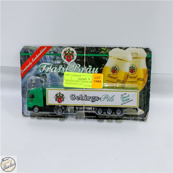 VINTAGE GRELL FRASSL-BRAU GEBIRGS-PILS 1:87