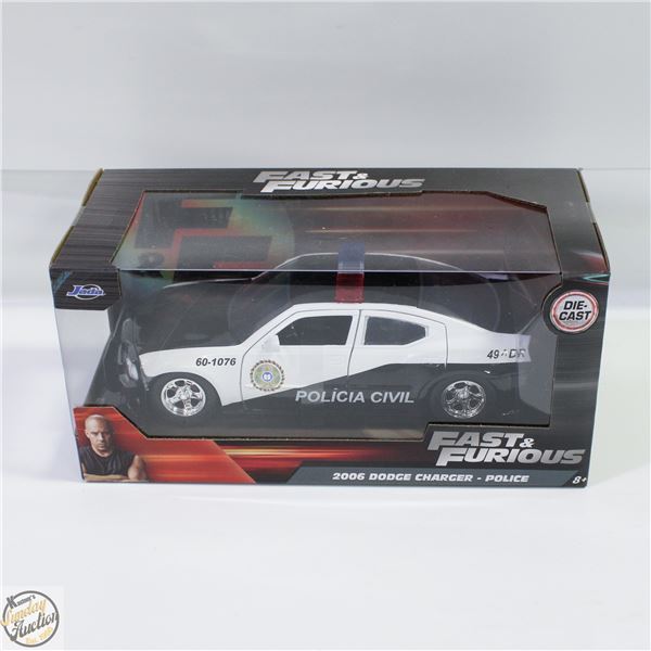 NEW JADA FAST & FURIOUS 2006 DODGE CHARGER