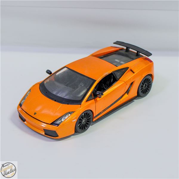 DIECAST ORANGE LAMBORGHINI SUPERLEGGERA